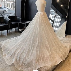 Olivia Bottega Sparkle Overskirt - Bride